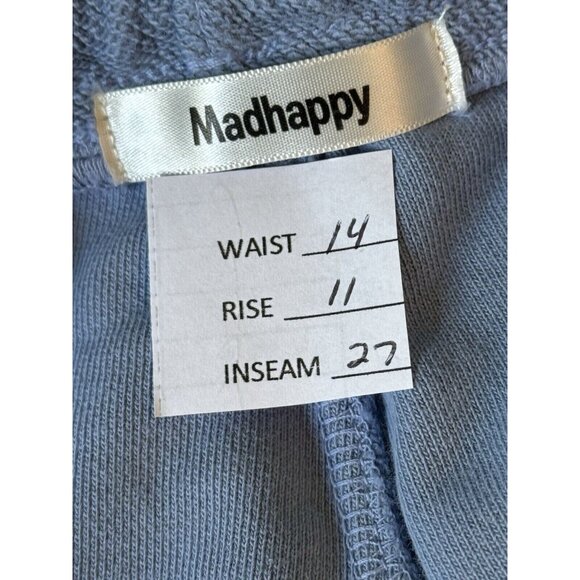 Madhappy Y2K Logo Frost Pastel French Terry Sweatpant Women Small Pull On Pocket - Picture 2 of 11